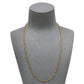 Pre-Owned 9ct Gold Twist Curb Chain Necklace 20 Inch