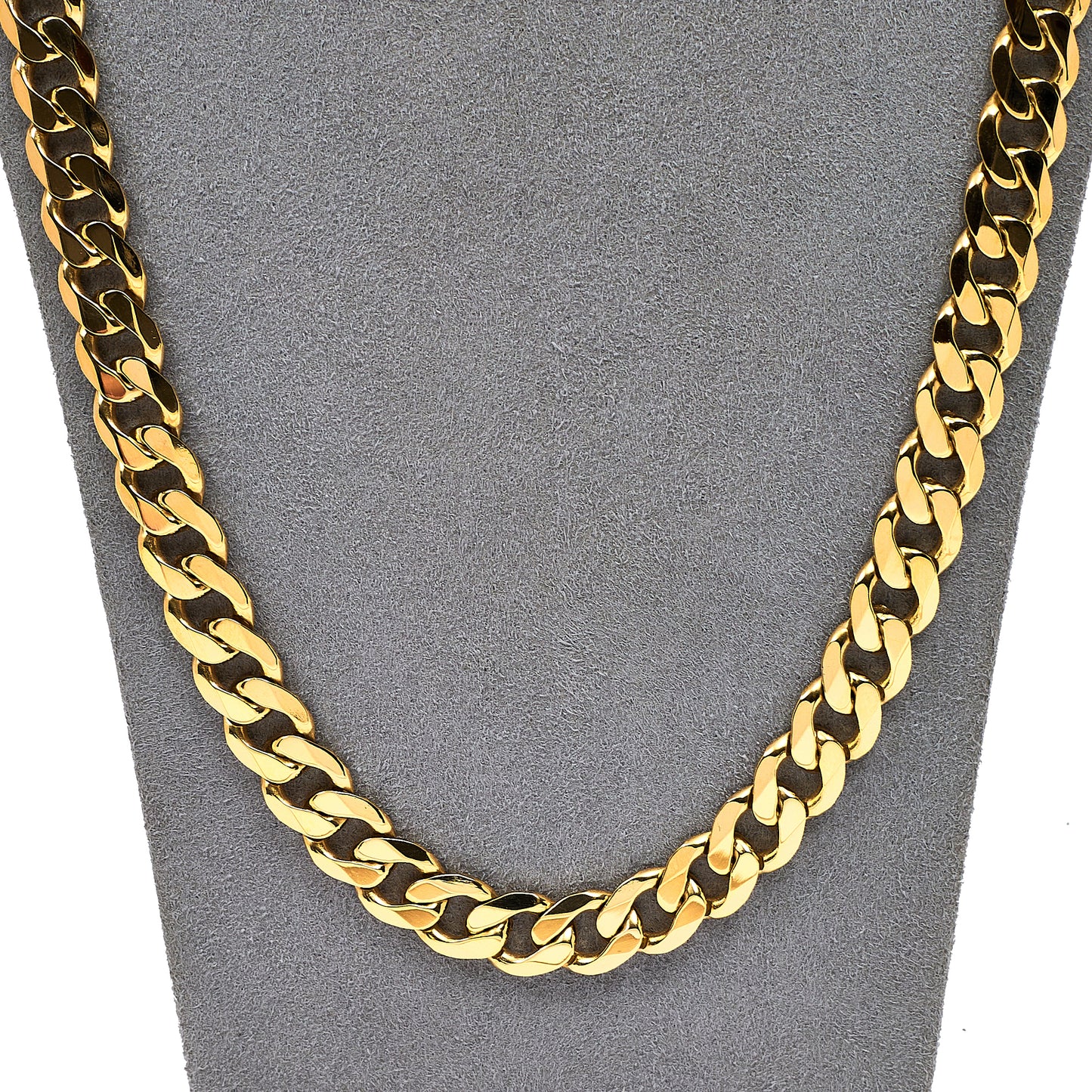 Pre-Owned 9ct Gold Curb Chain Necklace 28 Inch