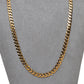 Pre-Owned 9ct Gold Curb Chain Necklace 20 Inch
