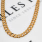 Pre-Owned 9ct Gold Curb Chain Necklace 20 Inch