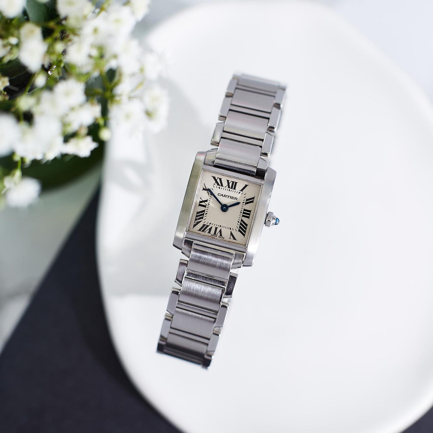 Pre-Owned Cartier Tank Francaise W51008Q3