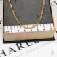 Pre-Owned 9ct Gold Twist Curb Necklace 20 Inch