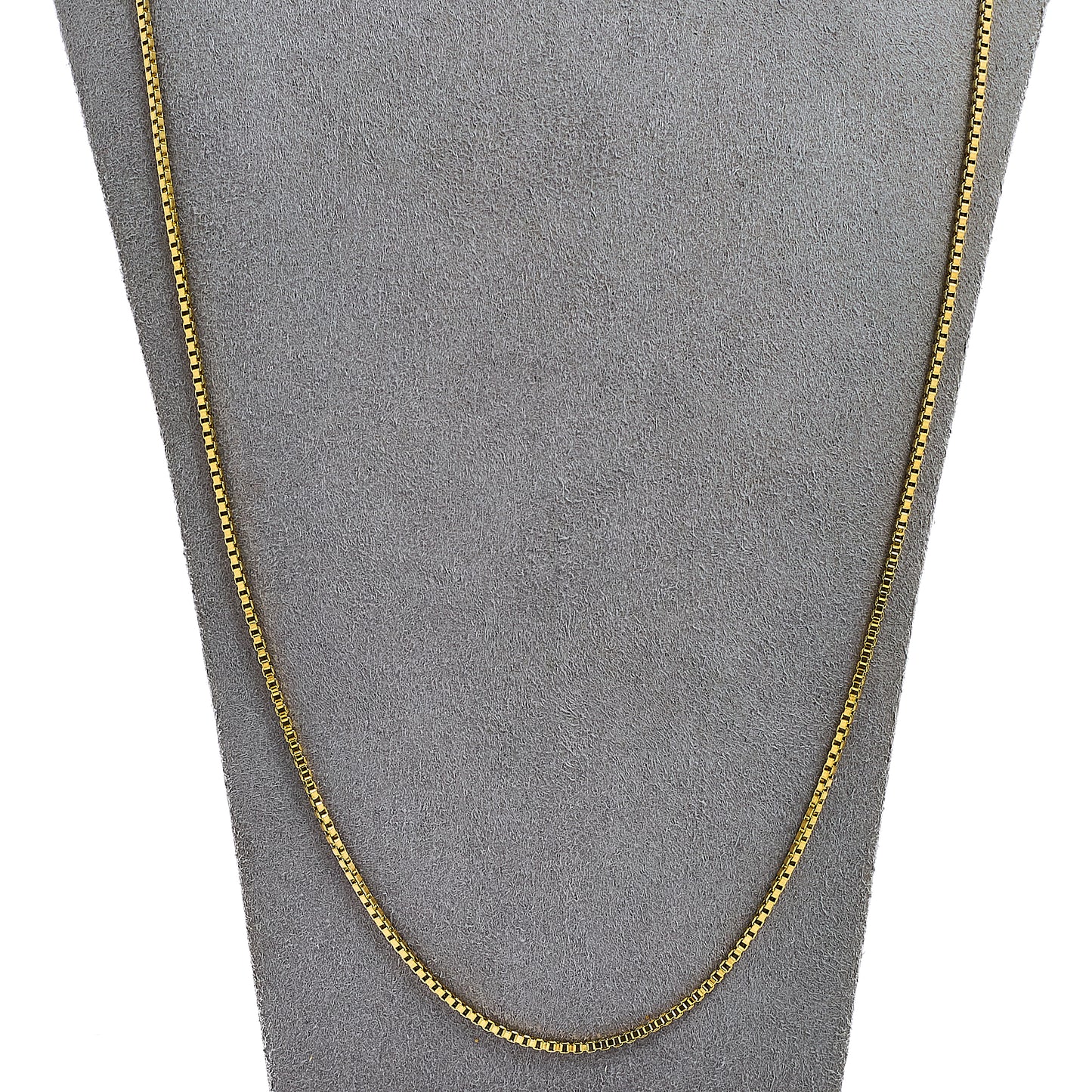Pre-Owned 9ct Gold Box Link Chain Necklace 28 Inch