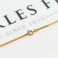 Pre-Owned 9ct Gold Box Link Chain Necklace 28 Inch