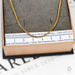Pre-Owned 9ct Gold Box Link Chain Necklace 28 Inch