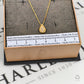 Pre-Owned 14ct Gold CZ Drop Shape Pendant & Chain 16 Inch