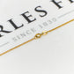 Pre-Owned 14ct Gold Square Belcher Chain Necklace 22 Inch