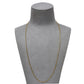 Pre-Owned 14ct Gold Square Belcher Chain Necklace 22 Inch