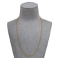 Pre-Owned 14ct Gold Twist Curb Chain Necklace 20 Inch