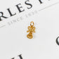 Pre-Owned 9ct Gold Bell & Bow Charm