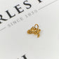 Pre-Owned 9ct Gold Cat & Ball Of Wool Charm