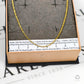 Pre-Owned 9ct Gold Prince Of Wales Chain Necklace 20 Inch