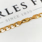 Pre-Owned 9ct Gold Curb Chain Necklace 22 Inch