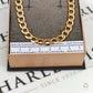 Pre-Owned 9ct Gold Curb Chain Necklace 22 Inch