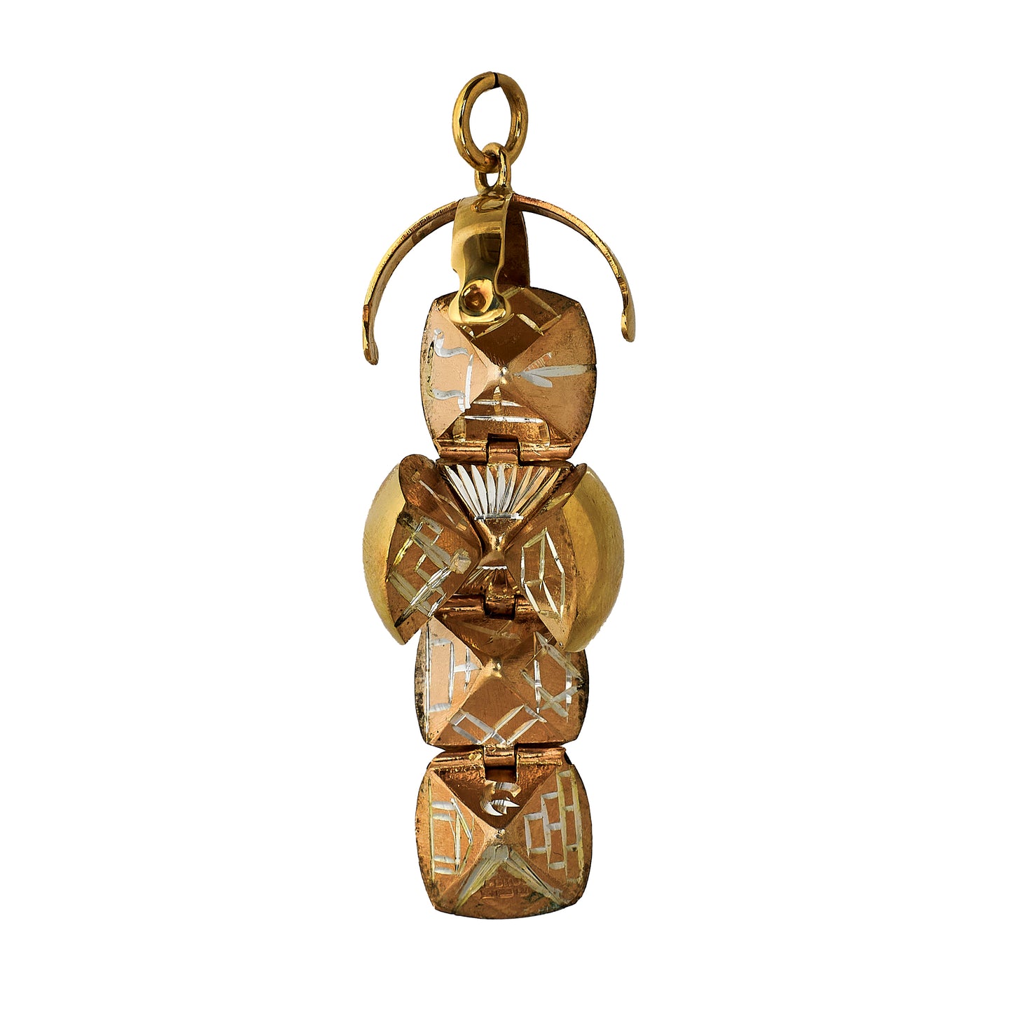 Pre-Owned 9ct Gold & Silver Gilt Masonic Orb