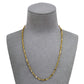 Pre-Owned 9ct Gold Twist Curb Chain Necklace 18 Inch