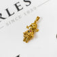 Pre-Owned 9ct Gold Multicolor CZ Rag Doll Pendant