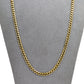 Pre-Owned 14ct Gold Curb Chain Necklace 22 Inch