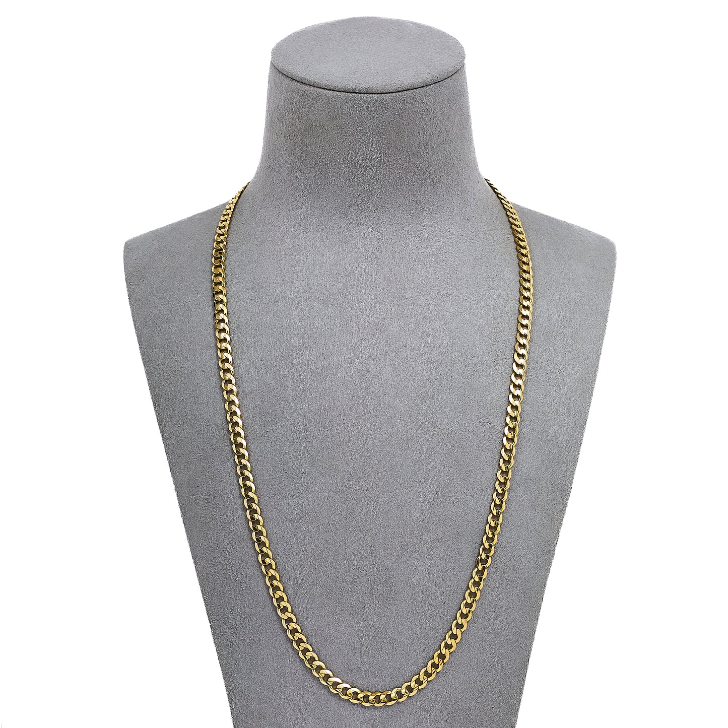 Pre-Owned 14ct Gold Curb Chain Necklace 22 Inch