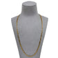 Pre-Owned 9ct Gold 3+1 Figaro Chain Necklace 24 Inch