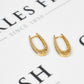 Pre-Owned 9ct Gold Diamond Hinged Earrings