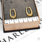 Pre-Owned 9ct Gold Diamond Hinged Earrings