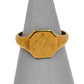 Pre-Owned 9ct Gold Masonic Square & Compass Signet Ring