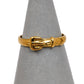 Pre-Owned 9ct Gold Buckle Ring Size K