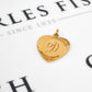Pre-Owned 9ct Gold Letter D Heart Pendant