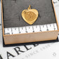 Pre-Owned 9ct Gold Letter D Heart Pendant