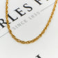 Pre-Owned 9ct Gold Prince Of Wales Necklace 24 Inch