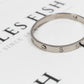 Pre-Owned 18ct White Gold Cartier LOVE Bangle 17