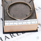 Pre-Owned 18ct White Gold Cartier LOVE Bangle 17