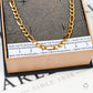 Pre-Owned 9ct Gold 3+1 Figaro Chain Necklace 40 Inch