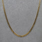 Pre-Owned 9ct Gold Curb Chain Necklace 18 Inch