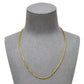Pre-Owned 18ct Gold Twist Design Necklace 16 Inch