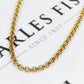 Pre-Owned 9ct Gold Belcher Chain Necklace 18 Inch