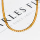 Pre-Owned 9ct Gold Curb Chain Necklace 20 Inch