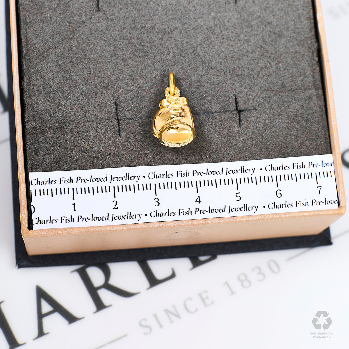 Pre-Owned 9ct Gold Boxing Glove Pendant