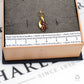 Pre-Owned 9ct Gold Ruby Leaf Spray Design Pendant