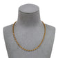 Pre-Owned 9ct Gold Oval Link Gold Necklace 16 Inch