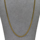 Pre-Owned 18ct Gold Curb Chain Necklace 24 Inch