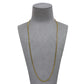 Pre-Owned 18ct Gold Curb Chain Necklace 24 Inch