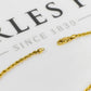 Pre-Owned 9ct Gold Rope Chain Bracelet 7 Inch