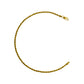 Pre-Owned 9ct Gold Rope Chain Bracelet 7 Inch