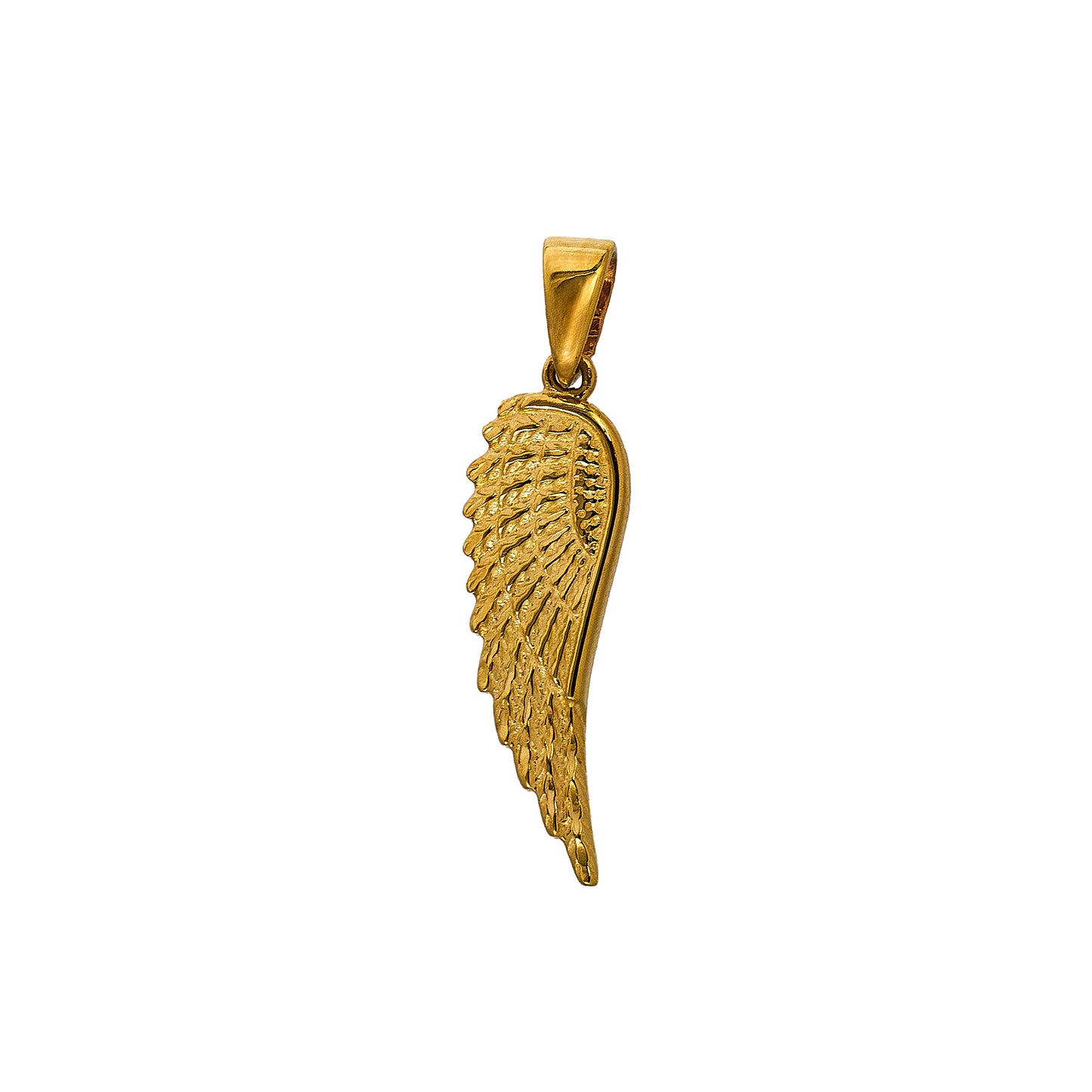 Pre-Owned 14ct Gold Angel Wing Pendant