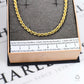 Pre-Owned 9ct Gold Rope Chain Bracelet 7 Inch