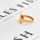 Pre-Owned 18ct Gold Signet Ring Chester Hallmark 1922