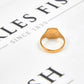 Pre-Owned 18ct Gold Signet Ring Chester Hallmark 1922
