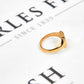 Pre-Owned 18ct Gold Signet Ring Chester Hallmark 1922